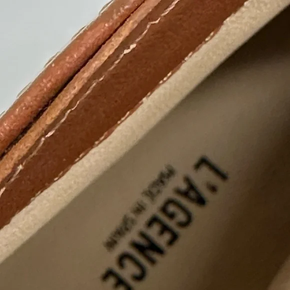 L'AGENCE Chestnut Leather Ankle Booties - Picture 6 of 7